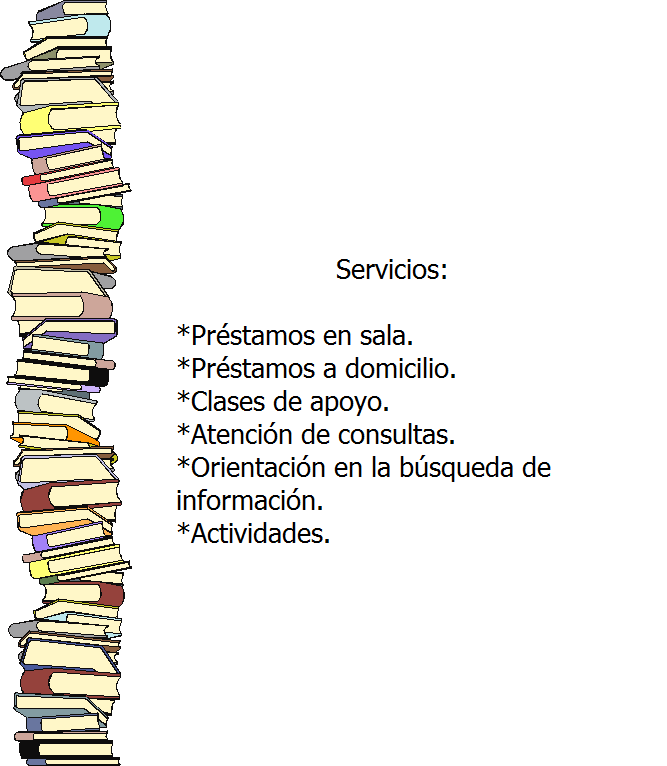 servicios de la biblioteca